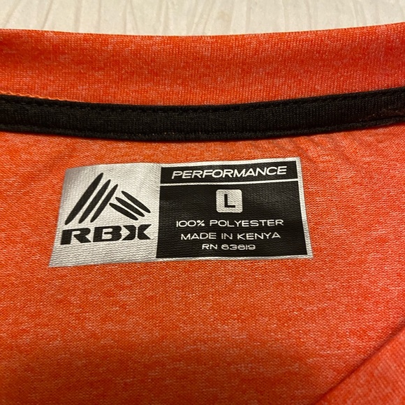 RBX Performance Orange T-Shirt - Picture 2 of 4